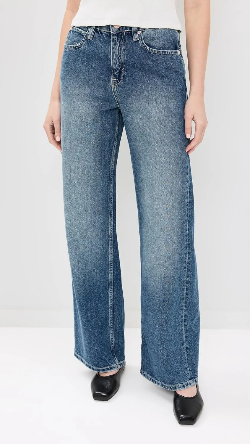 Free People Women's Tinsley Baggy High-Rise Skinny