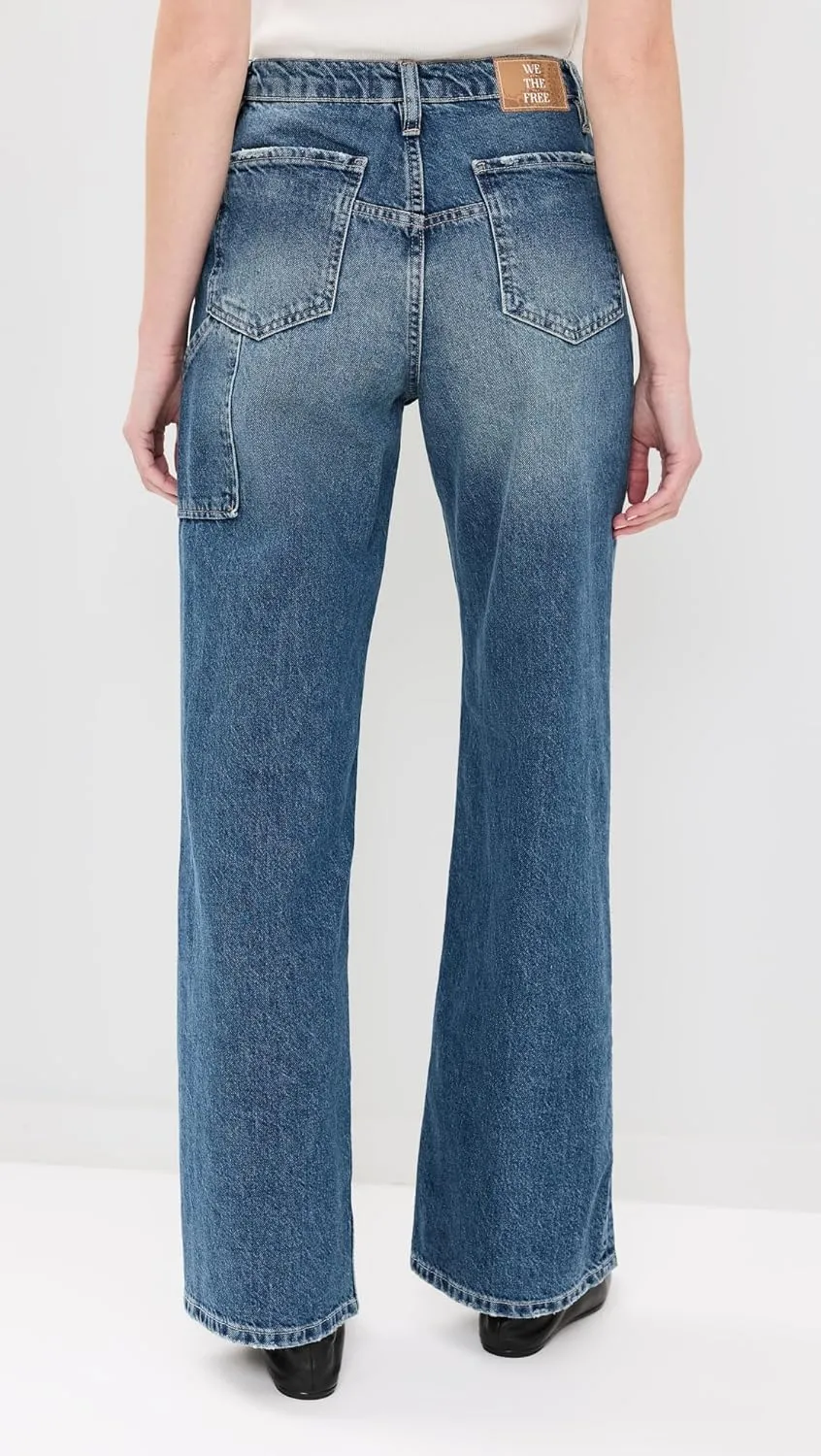 Free People Women's Tinsley Baggy High-Rise Skinny