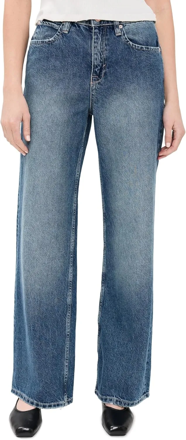 Free People Women's Tinsley Baggy High-Rise Skinny
