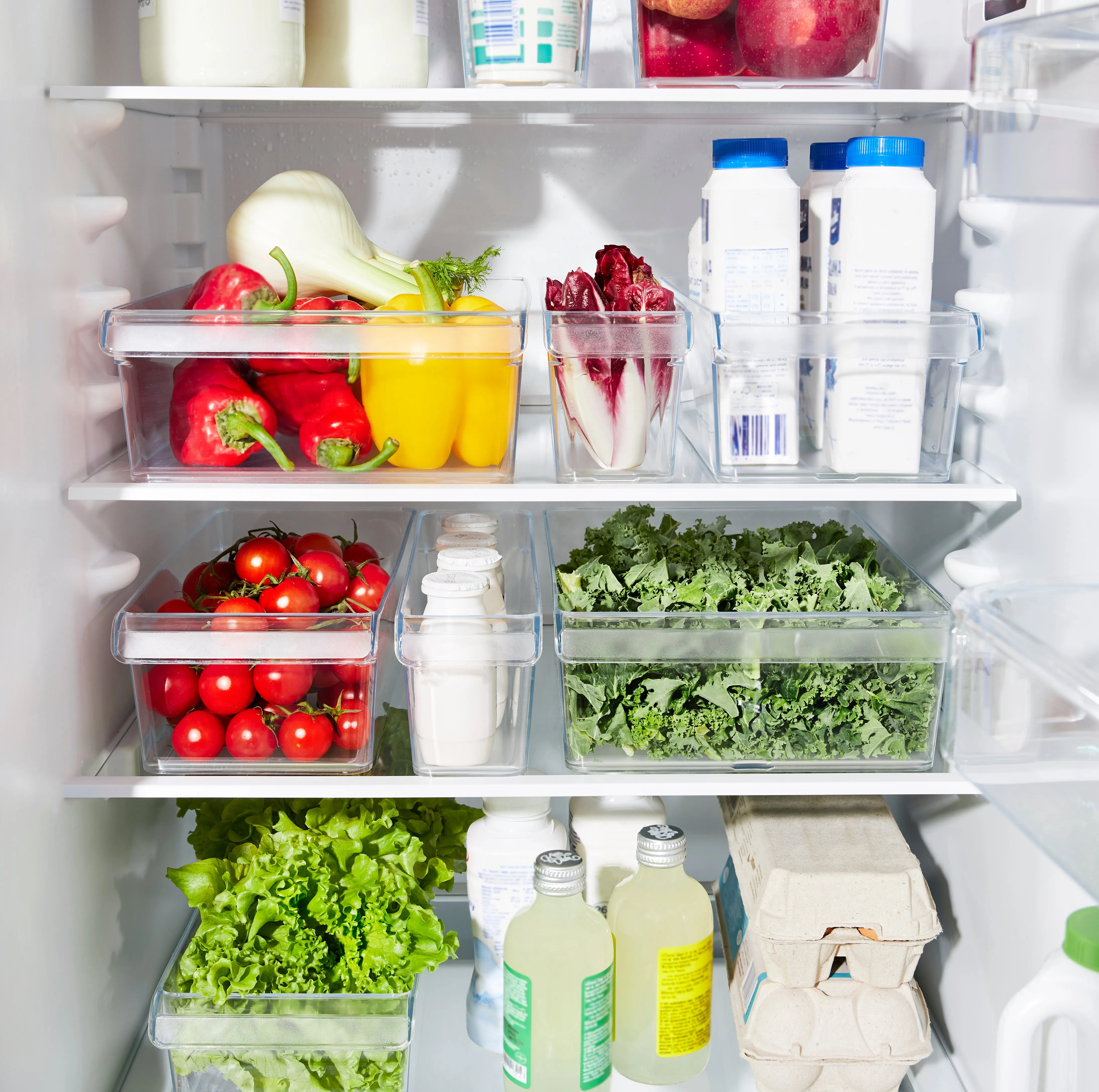 Fridge Organizers Kit, Set of 3 Sizes