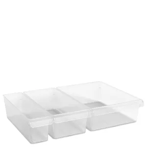 Fridge Organizers Kit, Set of 3 Sizes