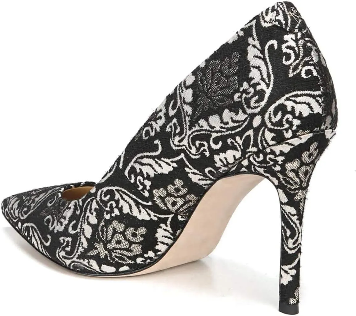 FSJ Women Sexy Pointed Toe Pumps Stiletto High Heels Slip On Multi Pattern Party Dress Shoes Size 4-15 US