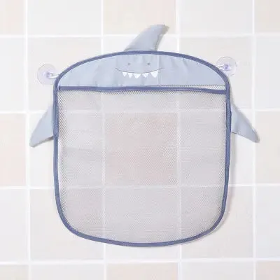 Fun Mesh Bath Toy Storage Basket for Kids - Quick-Dry Bathtub Organizer Net Bag