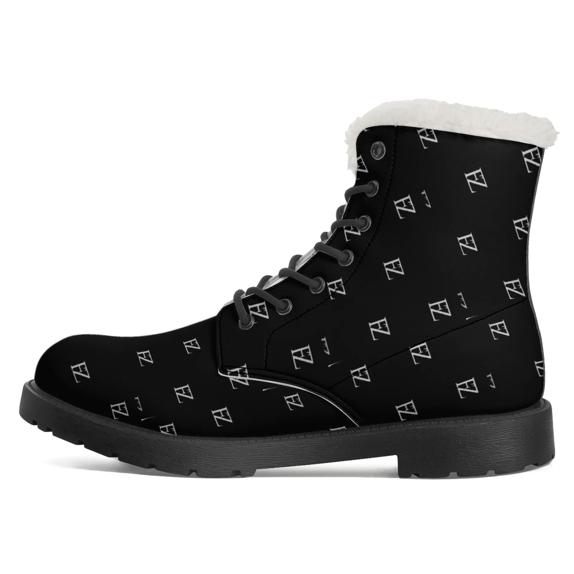 FZ Women's Faux Fur Leather Boots