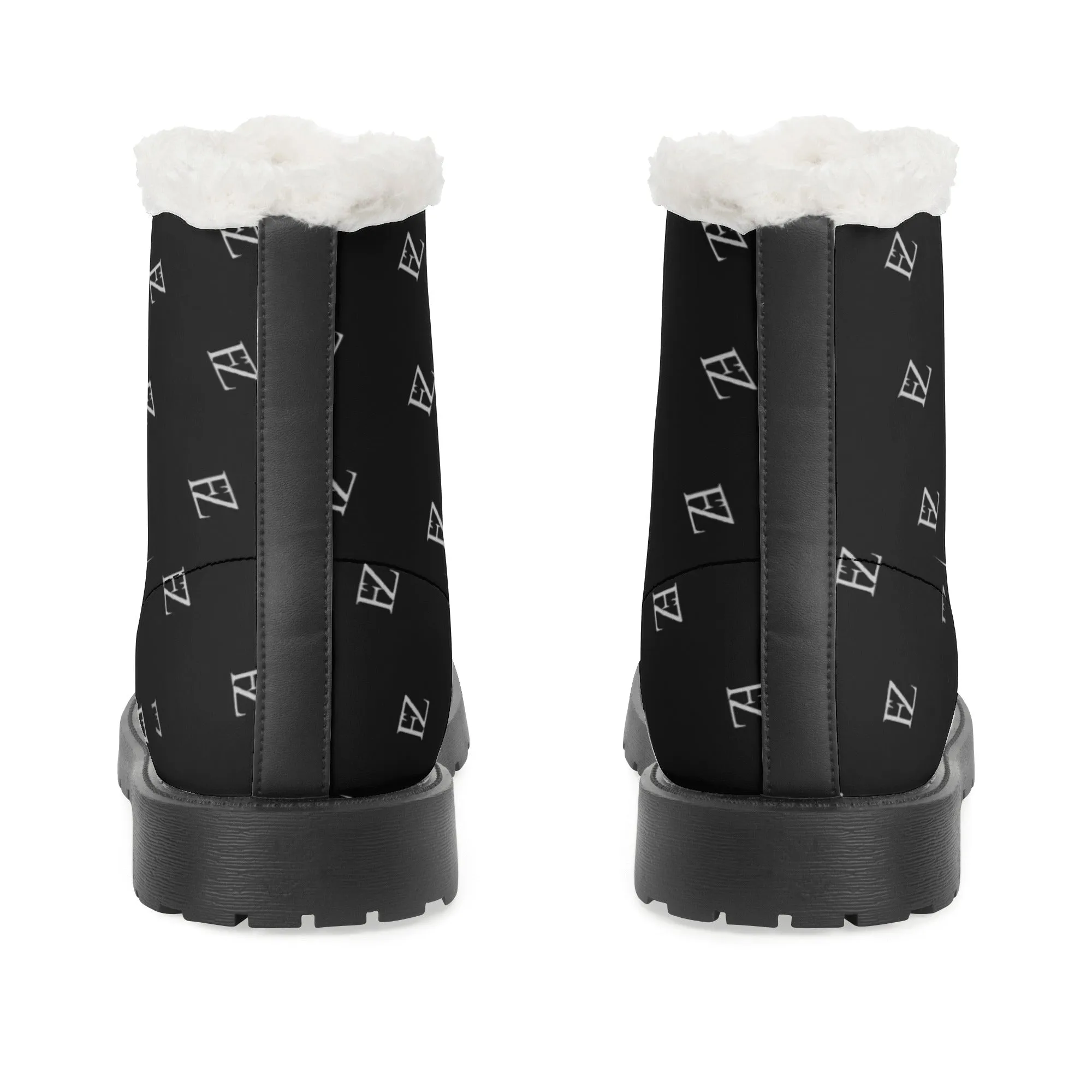 FZ Women's Faux Fur Leather Boots