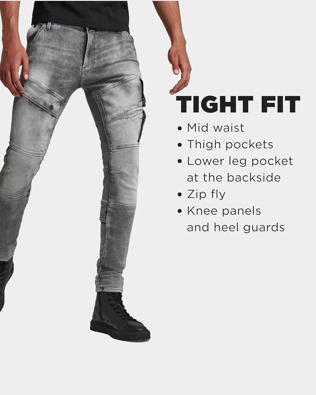 G-STAR RAW Men's Airblaze 3D Skinny Fit Jeans