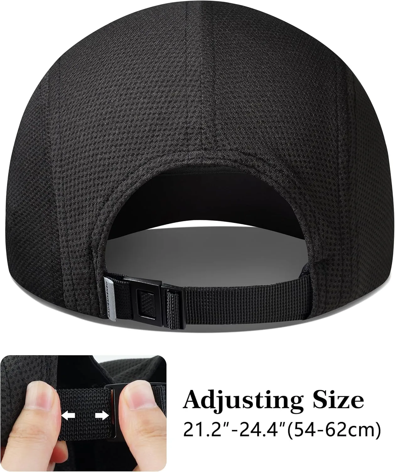 GADIEMKENSD Cooling Running Hat Performance Mesh Hat with Reflective, Ventilation, Lightweight, Cools Up to 2 Hours