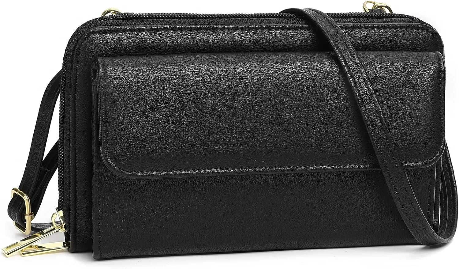 GOIACII Small Crossbody Cell Phone Bag for Women, Mini Shoulder Handbag Purse Wallet with Credit Card Slots