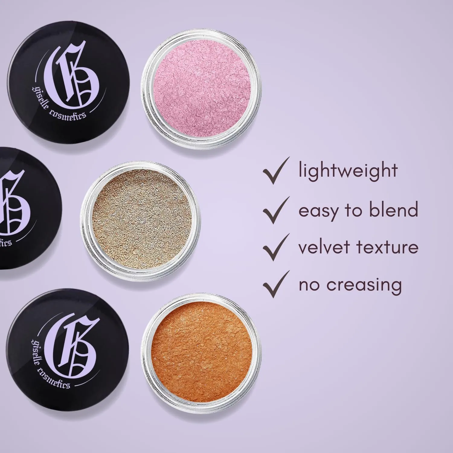 Golden Sands Loose Mineral Eyeshadow - Organic, Talc-Free, High Pigment Eye Shadow | Iridescent, Matte, and Glitter Eyeshadow Palette Makeup in Orange, Copper and Bronze
