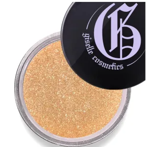 Golden Sands Loose Mineral Eyeshadow - Organic, Talc-Free, High Pigment Eye Shadow | Iridescent, Matte, and Glitter Eyeshadow Palette Makeup in Orange, Copper and Bronze