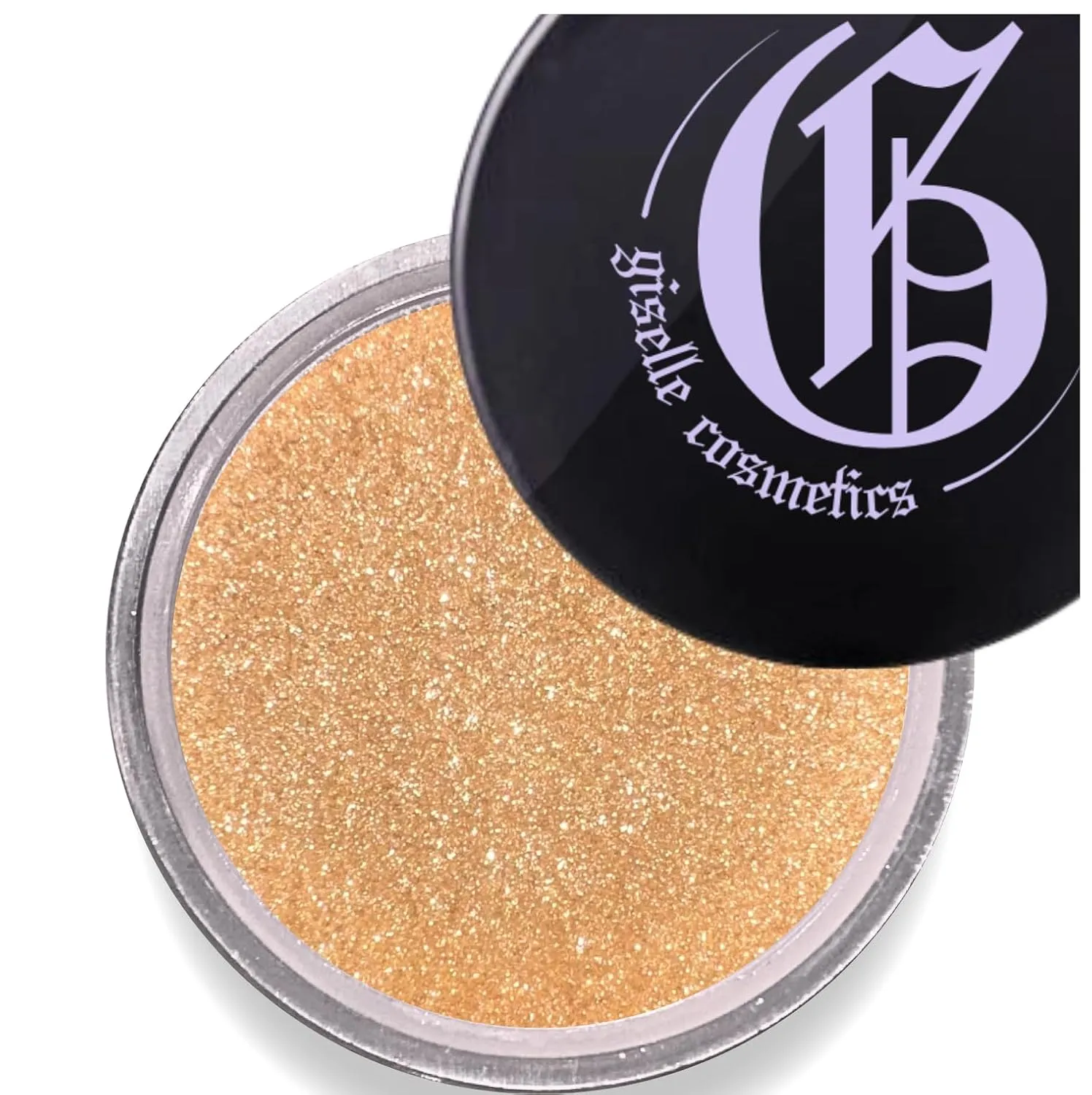 Golden Sands Loose Mineral Eyeshadow - Organic, Talc-Free, High Pigment Eye Shadow | Iridescent, Matte, and Glitter Eyeshadow Palette Makeup in Orange, Copper and Bronze