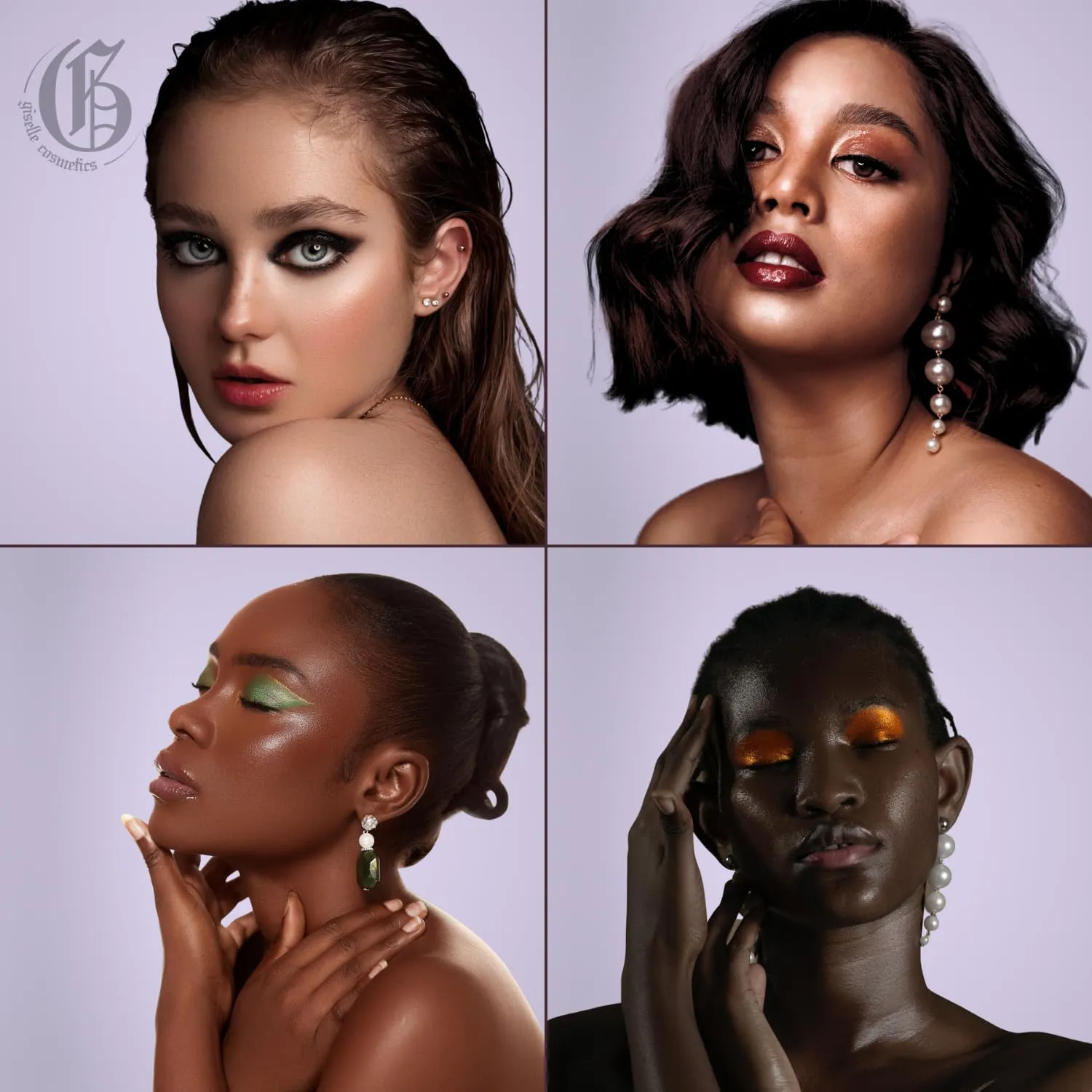 Golden Sands Loose Mineral Eyeshadow - Organic, Talc-Free, High Pigment Eye Shadow | Iridescent, Matte, and Glitter Eyeshadow Palette Makeup in Orange, Copper and Bronze