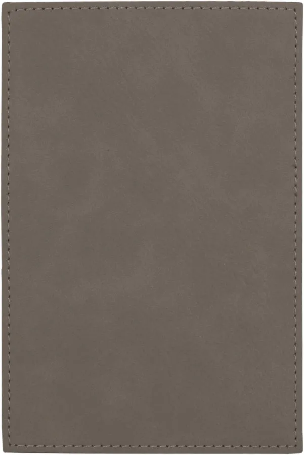 Gray Leatherette Plaque, Engraves Black -  Award and Recognition