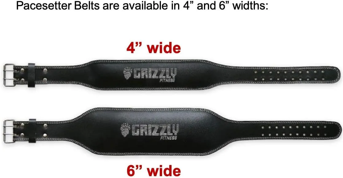 Grizzly Pacesetter Padded Belt 6-Inch