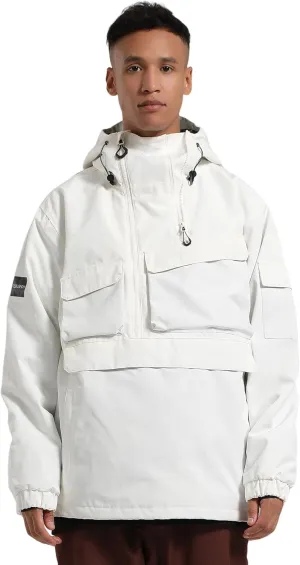 GSOU SNOW Men Ski Jacket Snowboard Coat Snow Pullover Hooded Winter Outdoor Sports Waterproof Windproof