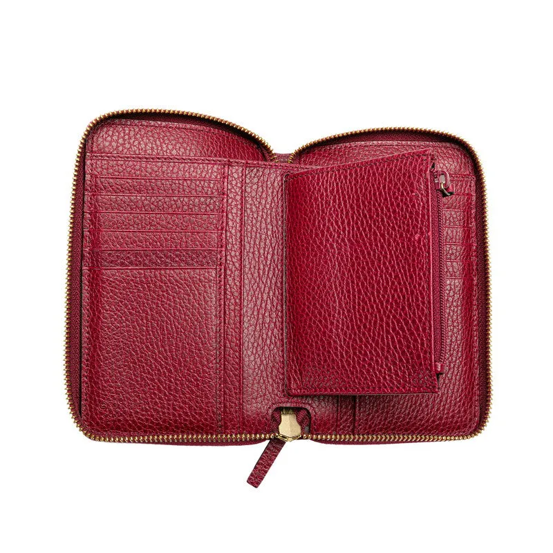 Gucci Leather Round Zipper Long Wallet 420113