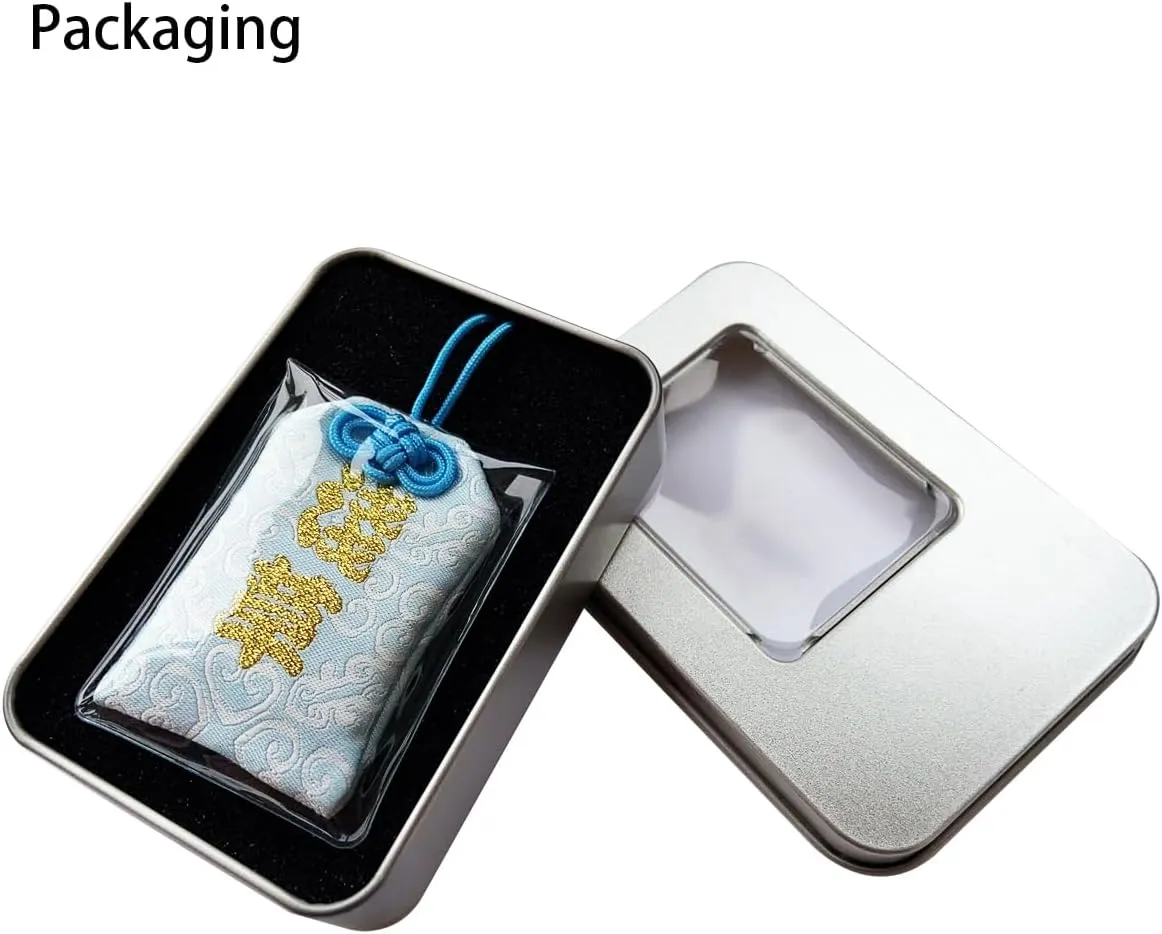 Handmade Traditional Japanese Omamori Blessing Lucky Amulet for Health and Career Success Hanging Fortune Bag Gifts for Women Men