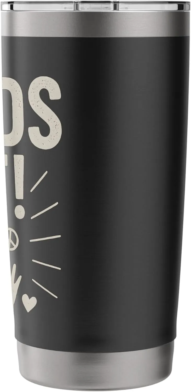 Hands Off Fist Protest Design Unity Resistance Civil Rights Stainless Steel Insulated Tumbler