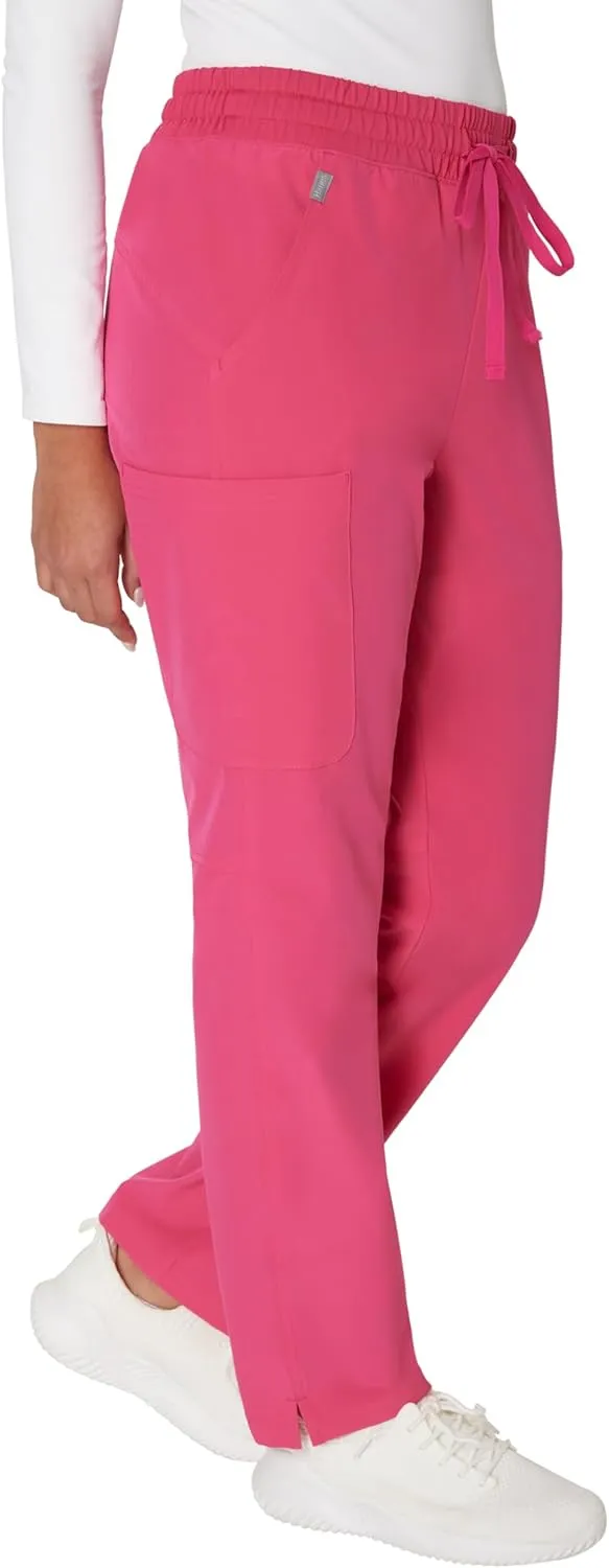 Hanes Comfort Fit Pants, Moisture-Wicking Healthcare Scrubs for Women, 3 Pockets