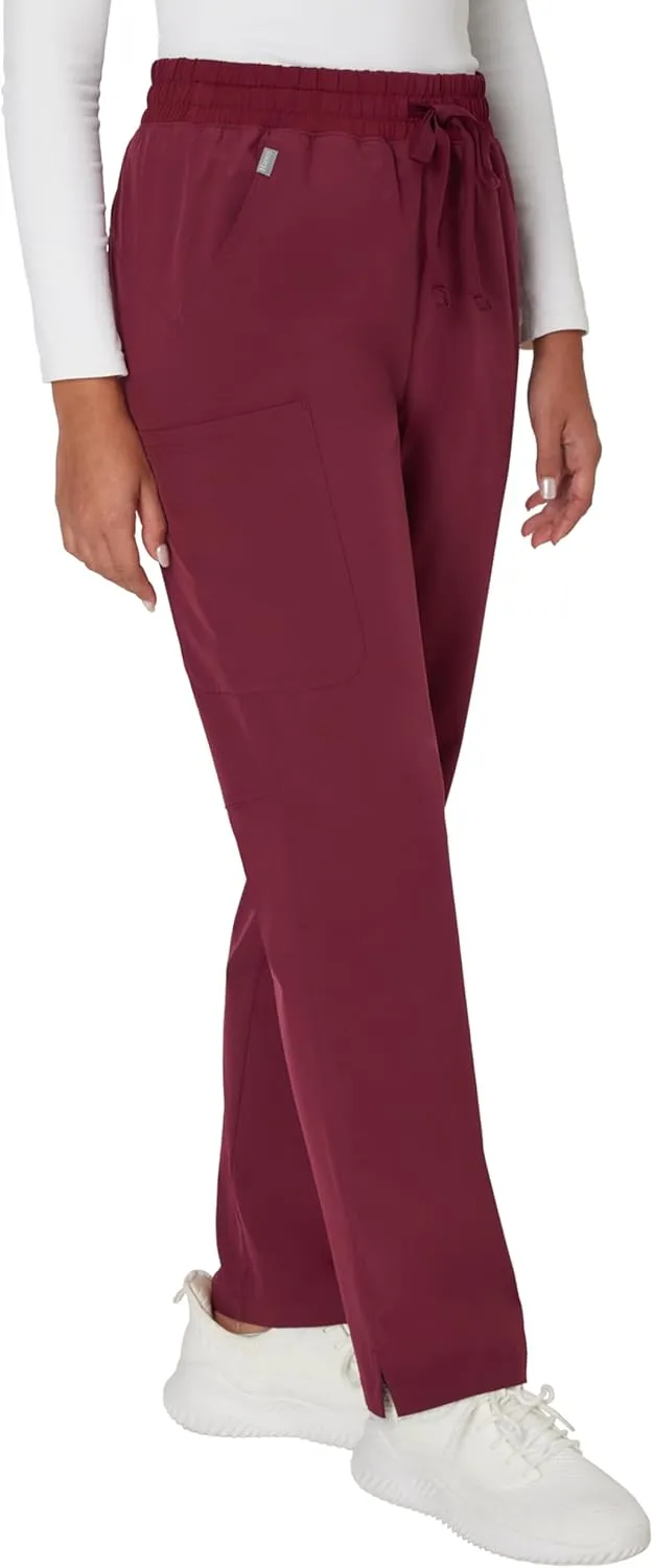 Hanes Comfort Fit Pants, Moisture-Wicking Healthcare Scrubs for Women, 3 Pockets
