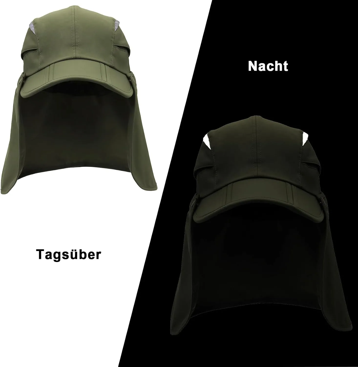 Hat with Neck Protection Detachable Multi-Purpose Summer Sun Hat Sun Protection Breathable Quick Dry UV Protection