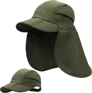 Hat with Neck Protection Detachable Multi-Purpose Summer Sun Hat Sun Protection Breathable Quick Dry UV Protection