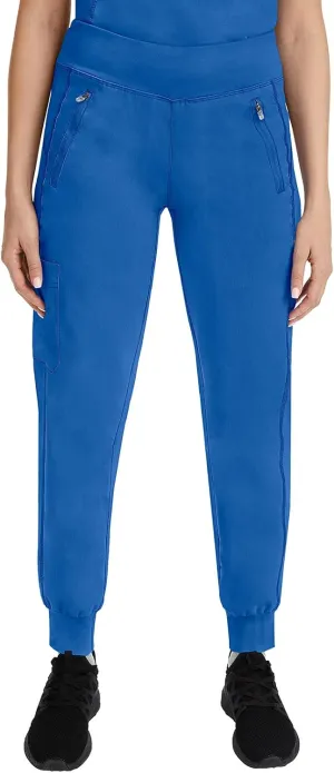 Healing Hands Jogger Scrubs for Women 6 Pocket Tara Scrub Pant 9233 Purple Label