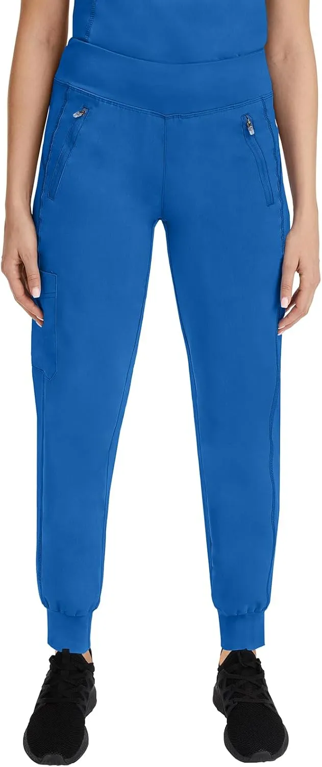 Healing Hands Jogger Scrubs for Women 6 Pocket Tara Scrub Pant 9233 Purple Label