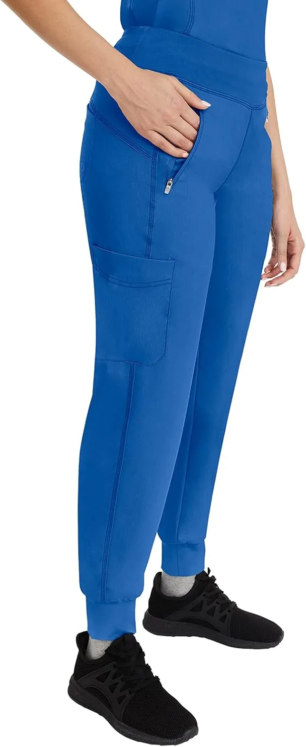 Healing Hands Jogger Scrubs for Women 6 Pocket Tara Scrub Pant 9233 Purple Label