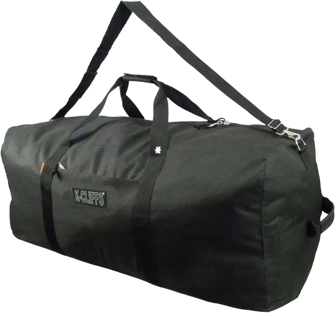 Heavy Duty Cargo Duffel Large Sport Gear Drum Set Equipment Hardware Travel Bag Rooftop Rack Bag (36" x 17" x 17", Black)