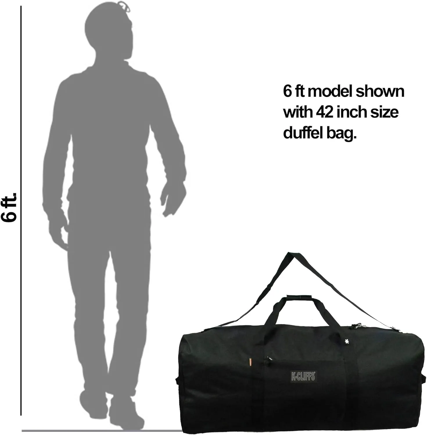 Heavy Duty Cargo Duffel Large Sport Gear Equipment Quality Square Bag Hardware Travel Bag Rooftop Rack Bags