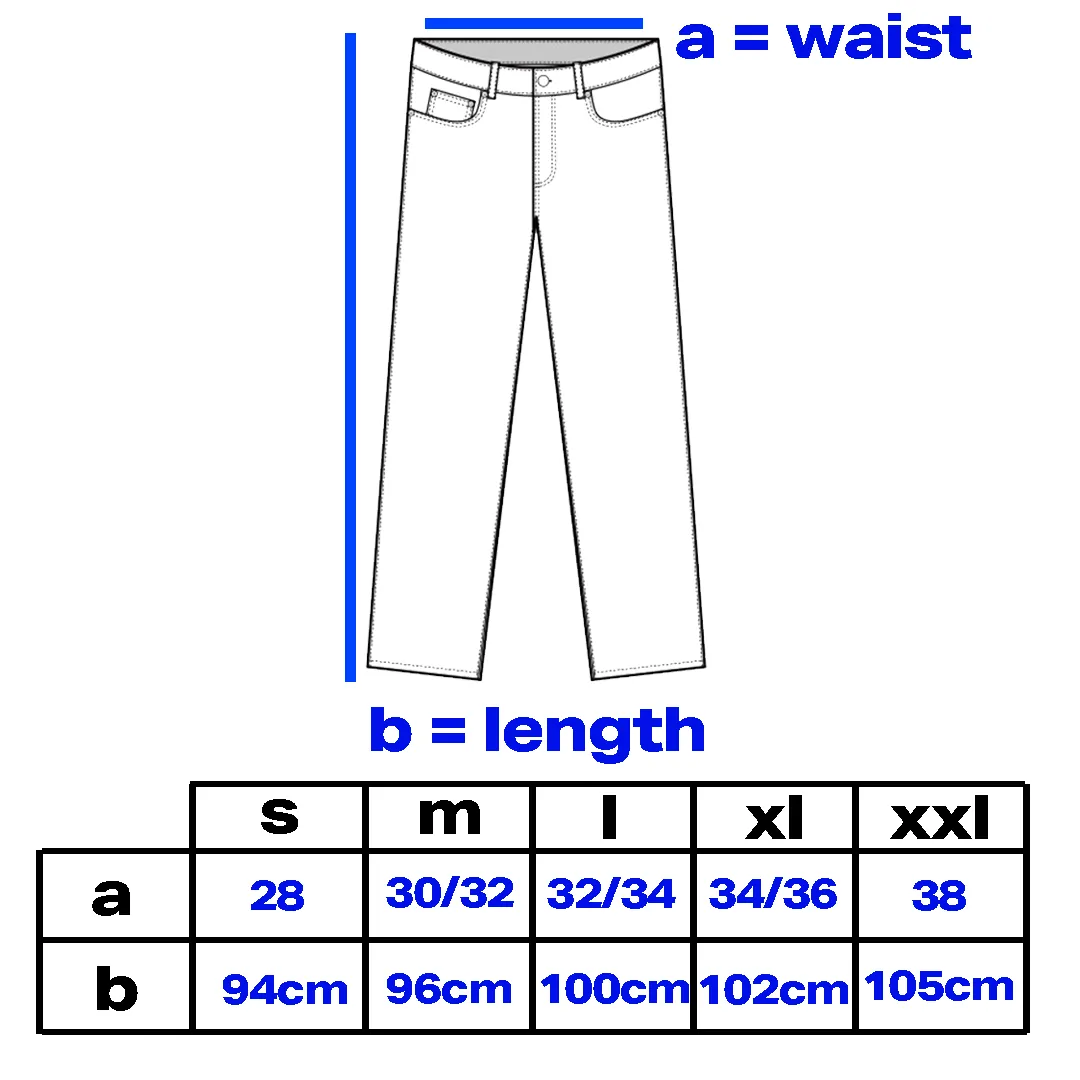 heavy duty unisex denim