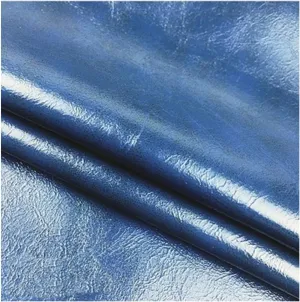 Heavy Feel Faux Leather Fabric, Oil Wax Leather Leatherette Upholstery Crafts DIY Sewings Sofa Handbag Car Seat Sold by The Meter(Size:1.37 * 4,Color:Navy Blue)