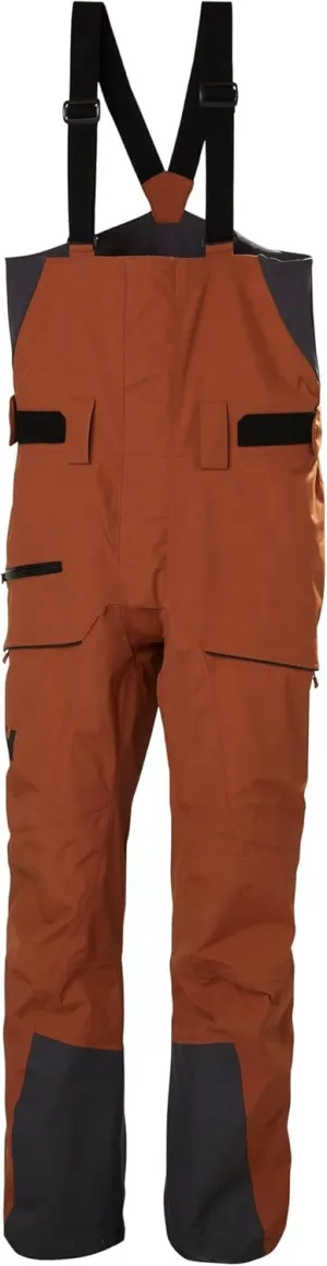 Helly-Hansen Sogn Bib Shell Pant for Men - Waterproof, Breathable, Durable Ski Pants - Adjustable Straps, Lightweight Design