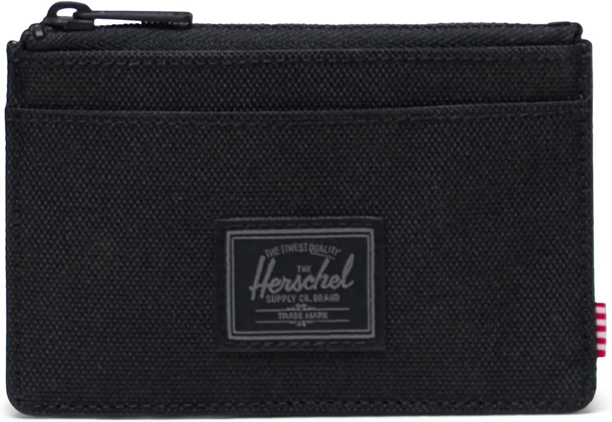 Herschel Supply Co. Oscar Cardholder Wallet, Black Tonal, Standard