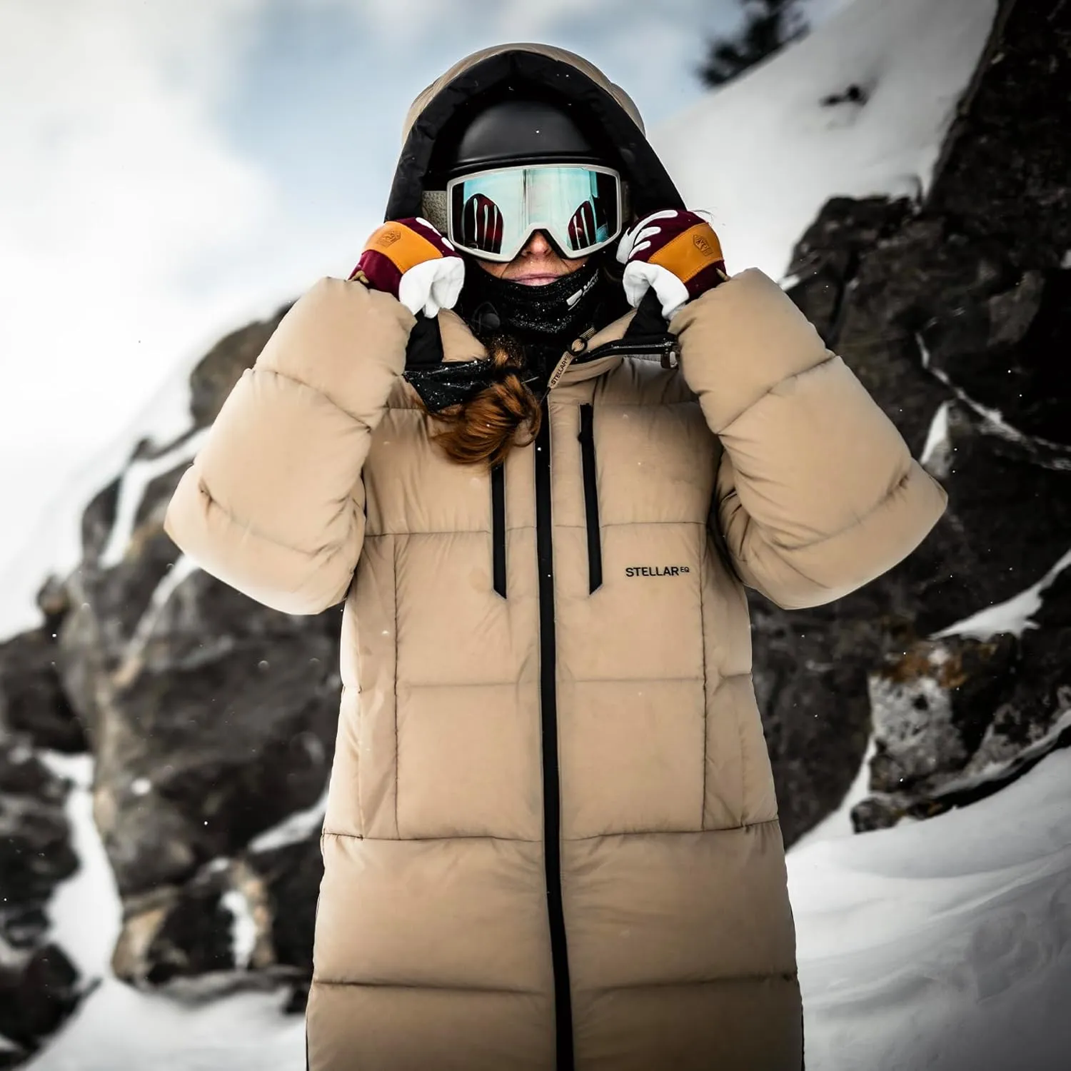 Hestra Women’s Voss CZone 5-Finger Glove I Leather, Waterproof, Alpine Skiing Gloves