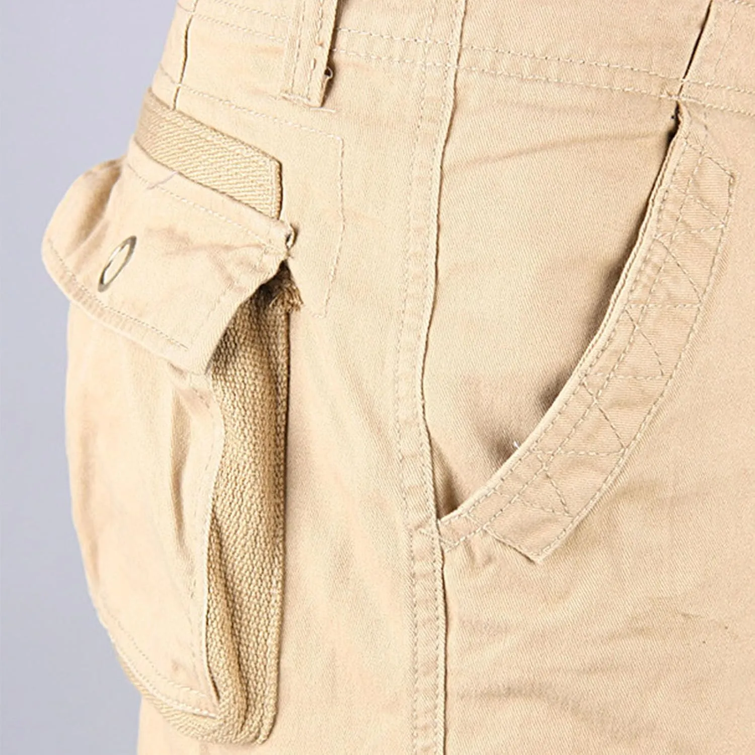 Hiking Pants Men Tactical Cargo Pants for Men Baggy Military Trousers Lightweight Joggers Work Multi-Pocket Pants