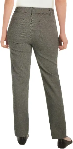 Hilary Radley Women's Mid-Rise Tummy Control Pull On Pant
