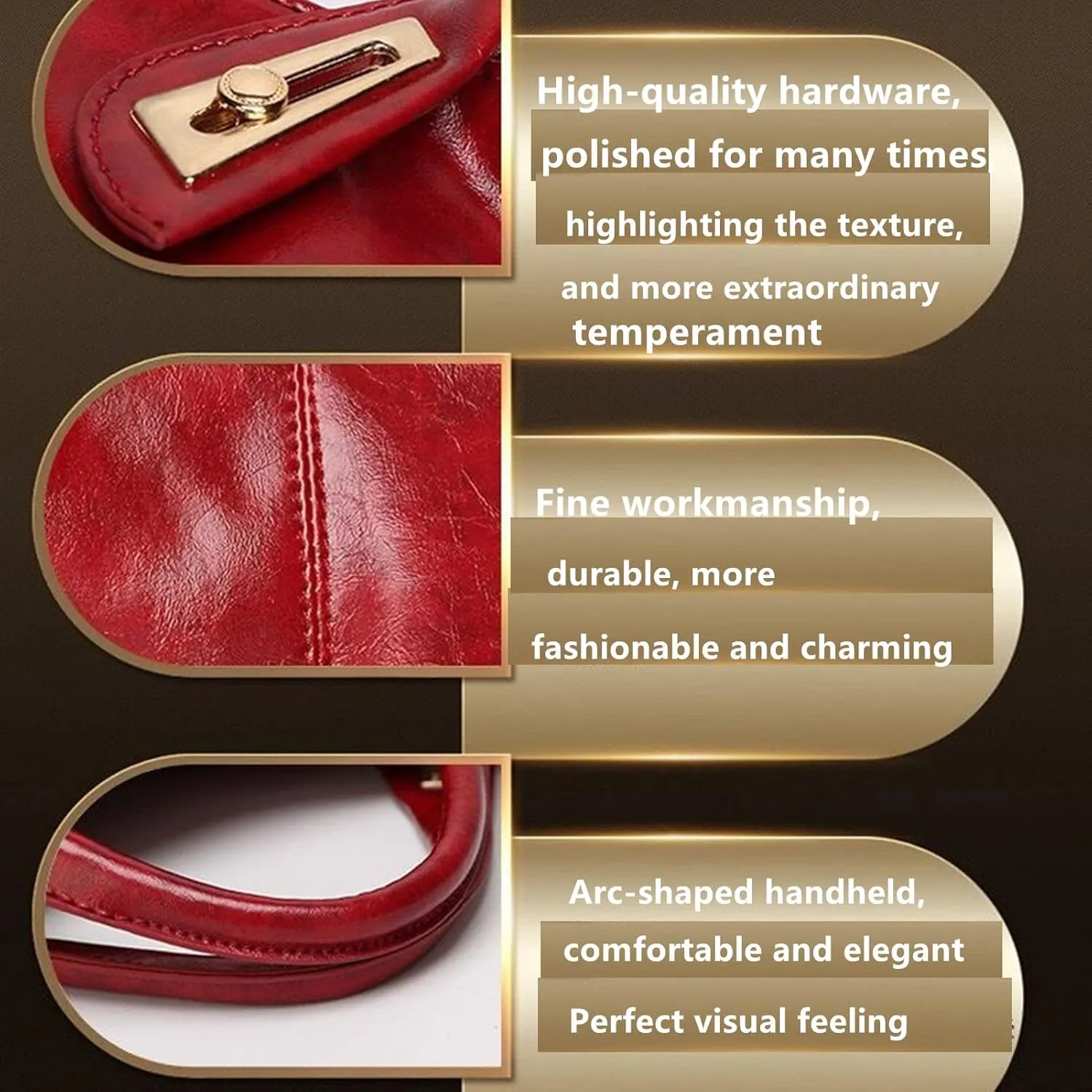 Hobo Handbag and Purses for Women,Top Handle Satchel Purse Tote Shoulder Bags Faux Leather for Ladies