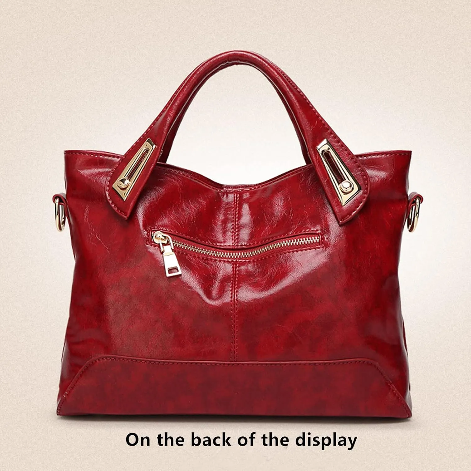 Hobo Handbag and Purses for Women,Top Handle Satchel Purse Tote Shoulder Bags Faux Leather for Ladies