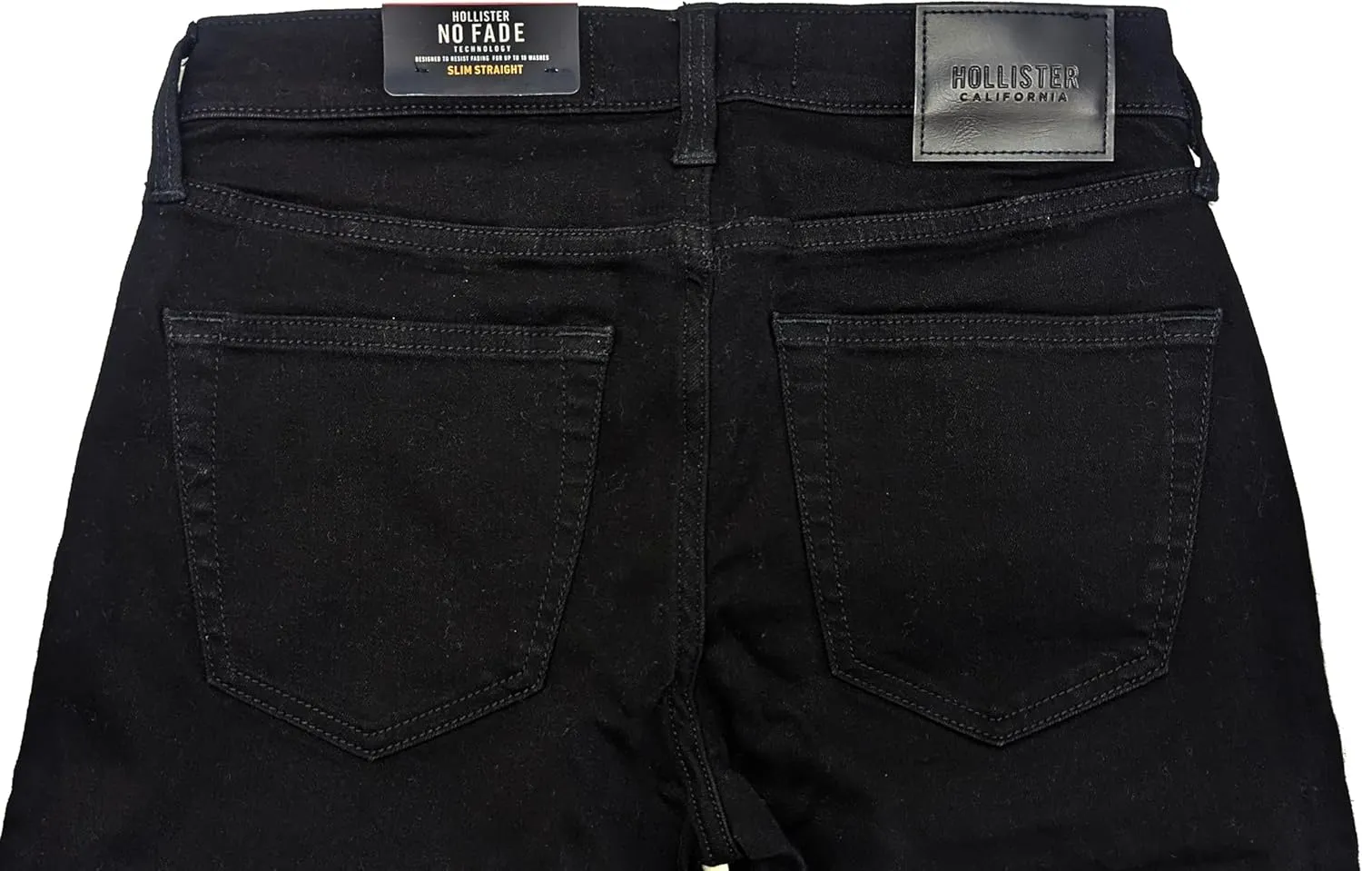 Hollister California Men's Epic Flex Slim Straight Jeans HOM-32
