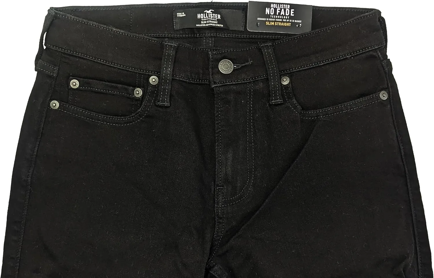 Hollister California Men's Epic Flex Slim Straight Jeans HOM-32