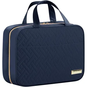 HOTOR Travel Toiletry Bag - Toiletry Bag w/Hanging Hook - Spacious Toiletry Bag for Women & Men, Makeup Bag/Big Comparment, Waterproof for Travel Accessories, Travel Essentials, Medium, Navy Blue