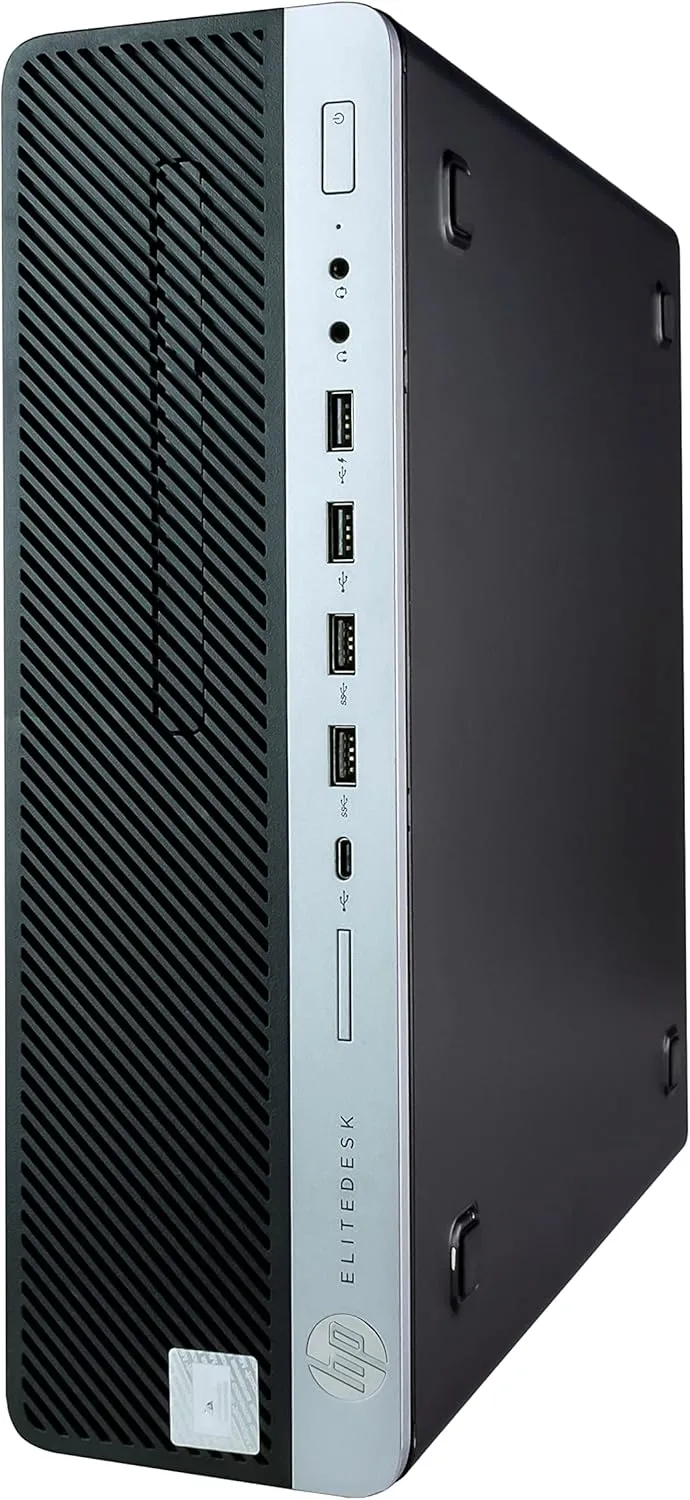 HP ProDesk 600G4 Desktop Computer | Hexa Core Intel i5 (3.2) | 8GB DDR4 RAM | 1TB SSD Solid State | Windows 11 Professional | Home or Office PC (Renewed)