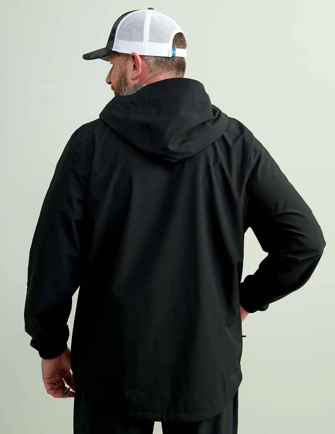 HUK Men's Storm Jacket, Heavy Duty Fishing Rain Coat