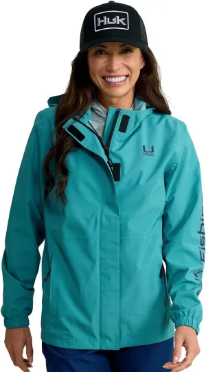 HUK Storm Jacket, Heavy Duty Fishing Rain Coat for Women