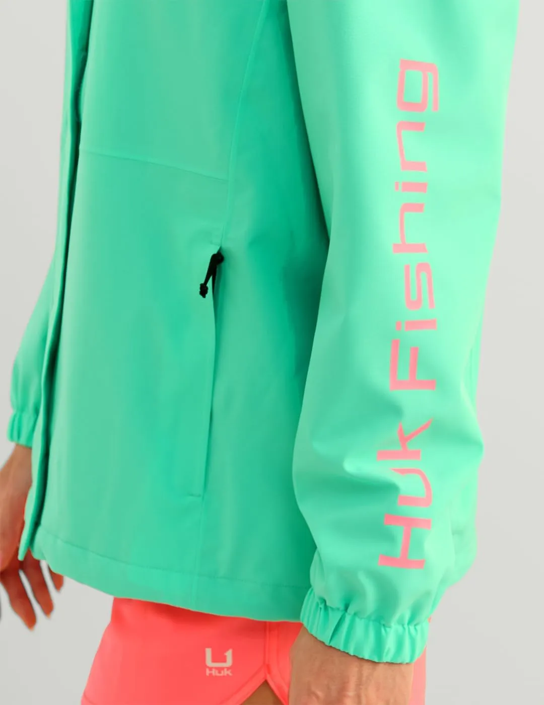 HUK Womens Storm Jacket, Heavy Duty Fishing Rain Coat for Women