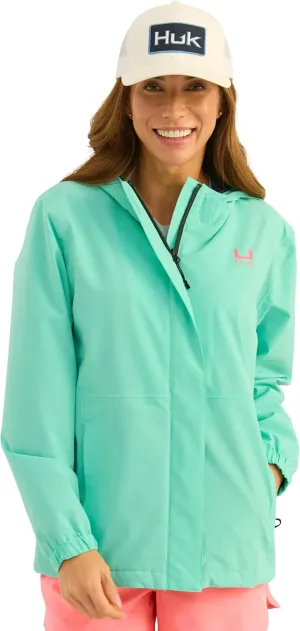 HUK Womens Storm Jacket, Heavy Duty Fishing Rain Coat for Women