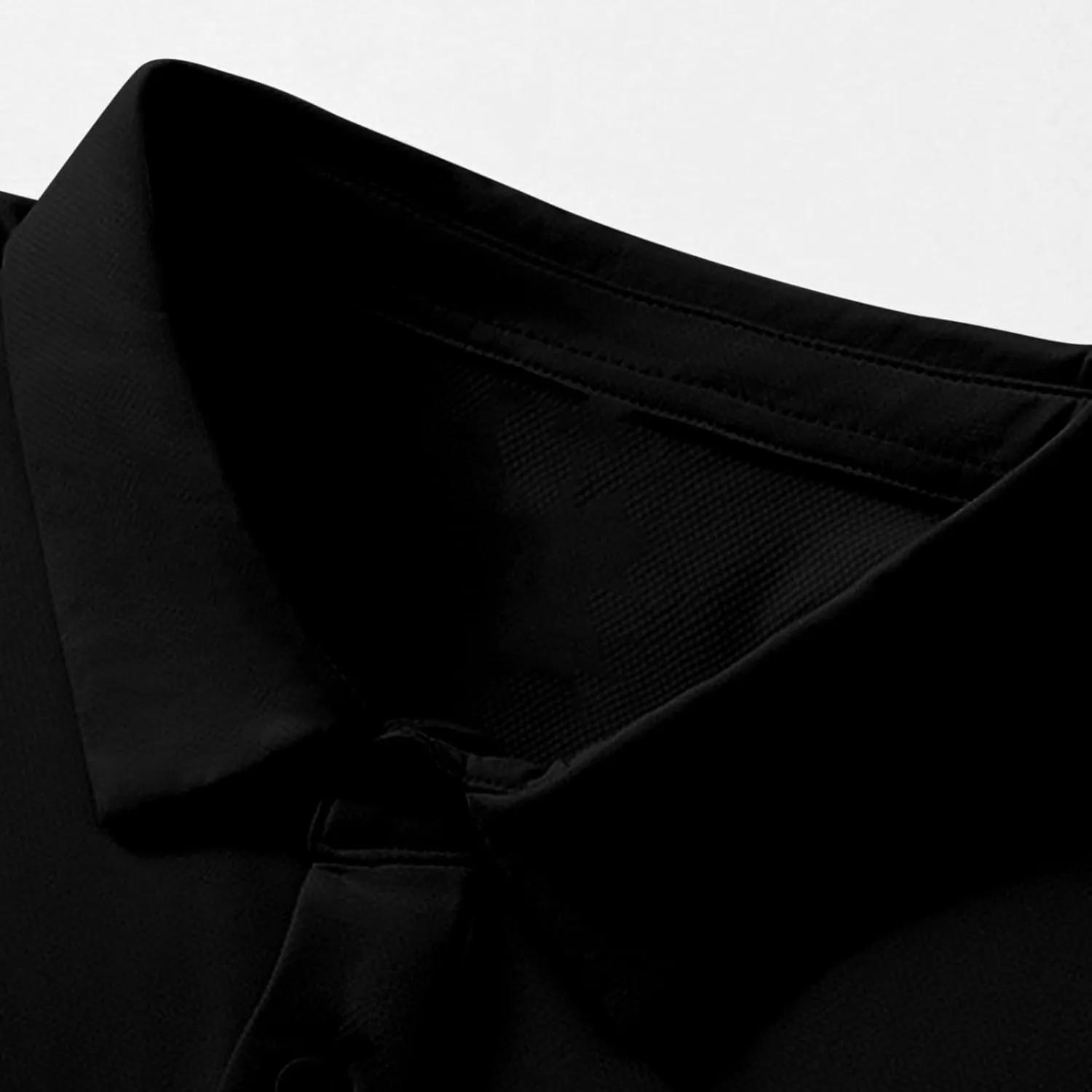 Ice Silk Shirts for Men Summer Fashion Short Sleeve Tactical Performance Polo Blouse Casual Lightweight Loose Blouse