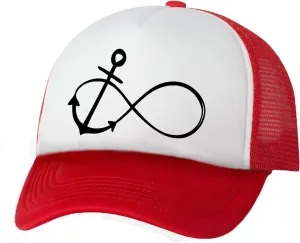 Infinity Anchor Truckers Mesh Snapback hat